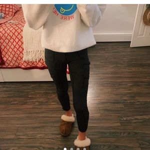 gray lululemon leggings